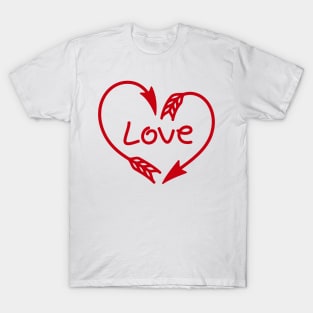 Heart - arrows T-Shirt